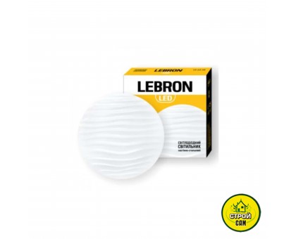 Светильник LED Lebron WAVE 30W круг 380мм