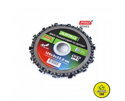 Диск по дереву (125*22,2) 14Т APRO ЦЕПЬ