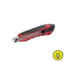 Нож Intertool крас-черн 18мм саласка НТ-0506