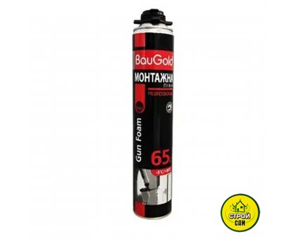 Пена монт. BauGold Профи (860мл)