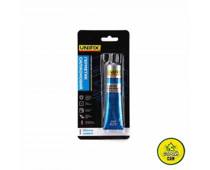 Силікон UNIFIX білий в блістері (50мл)