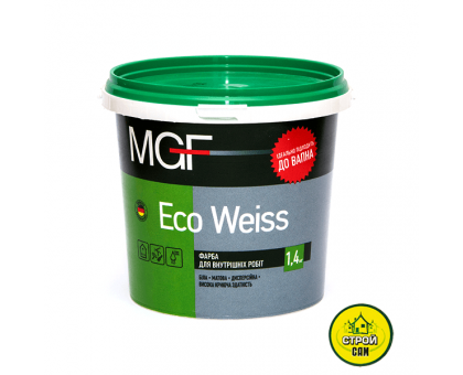 Краска MGF Eco Weiss (1,4кг)
