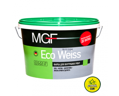 Краска MGF Eco Weiss (7кг)