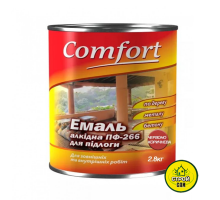 Эмаль Comfort  ПФ-266 Красно-коричневая (2,8кг)