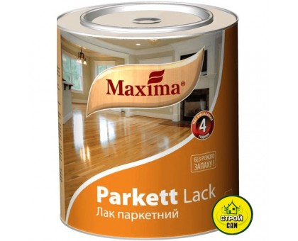 Лак Maxima Паркетный полуматовый (0,75л)