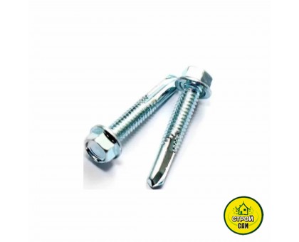 Саморез кровельный 5,5х70мм сверло12мм (100шт)