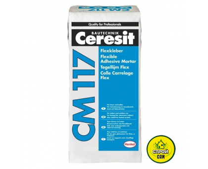 Клеющая смесь Ceresit СМ 117 (25кг)